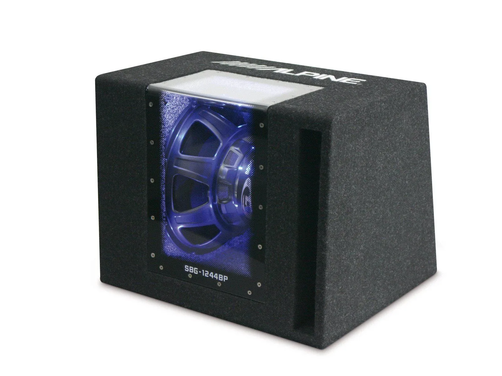 Alpine 12 subwoofer i Kabinet