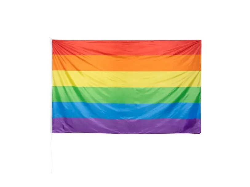Regnbue flag 200x300 cm