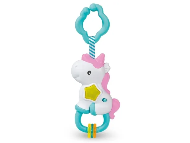 Clementoni Interactive Rattle Unicorn 3m + Clementoni