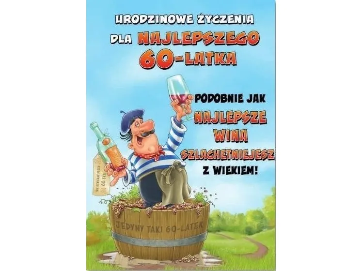 Trend gratulasjonskort Bursdag 60 MF22