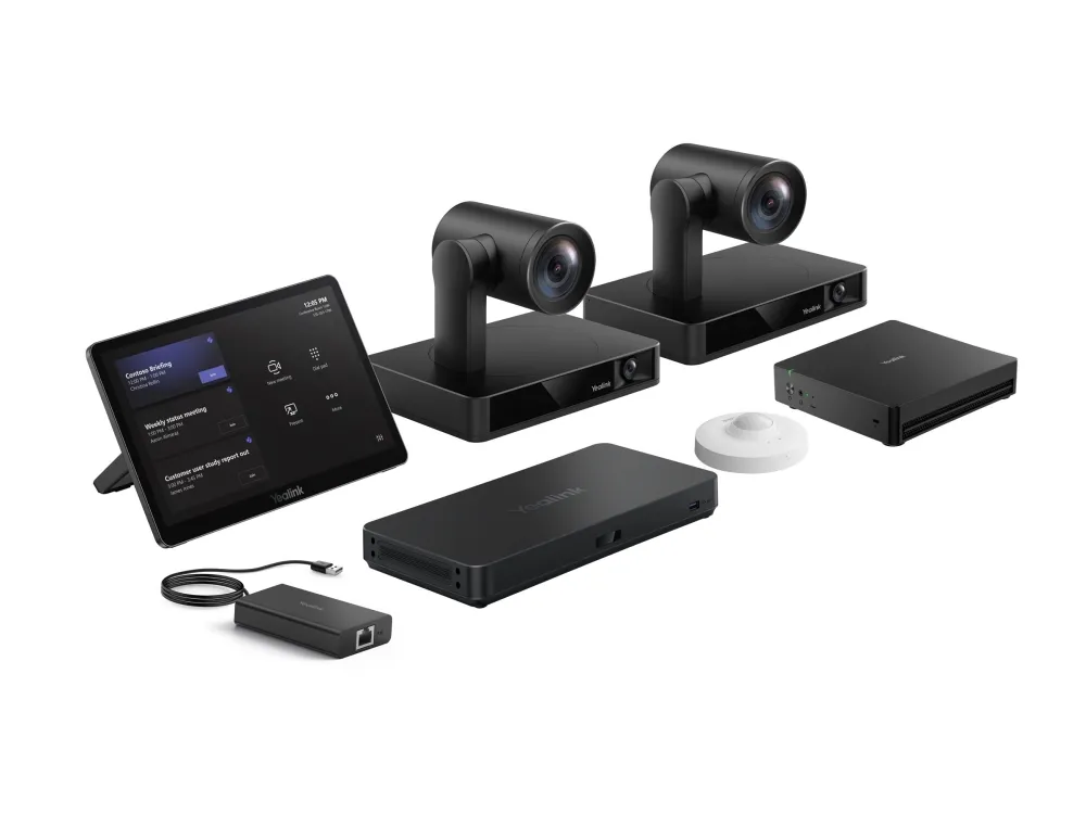Yealink MVC Series MVC S90-C5U - Microsoft Teams Rooms - videokonferansesett - power adapter included