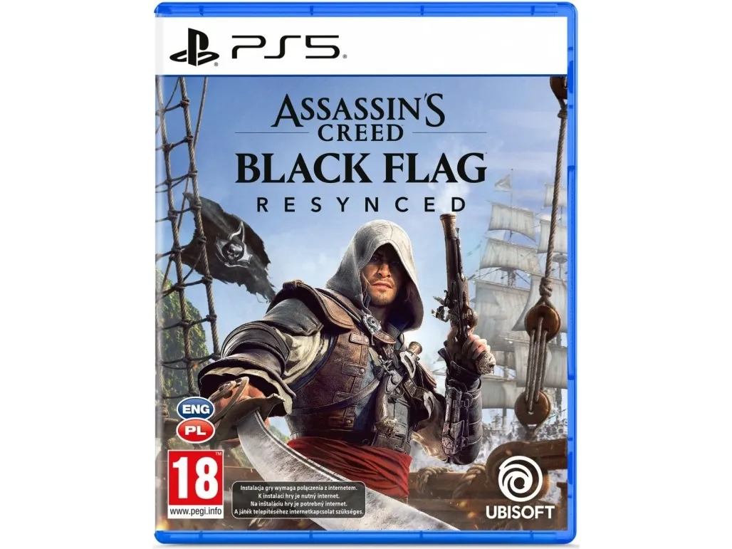 PlayStation 5-spill: Assassin's Creed Black Flag Resynced