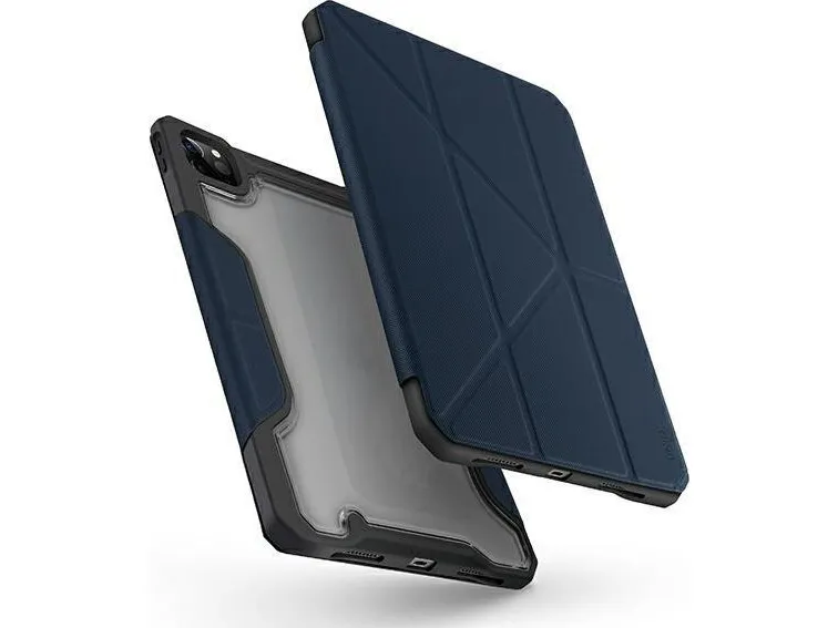 PanzerGlass ™ | Uniq Trex Case - Flipomslag til nettbrett - Blå | Apple Ipad Pro 11 (2. generasjon og 3. generasjon)