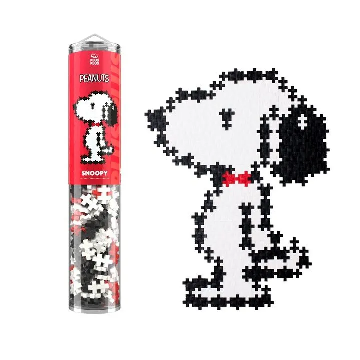 Plus-Plus Snoopy / 275 pcs Tube