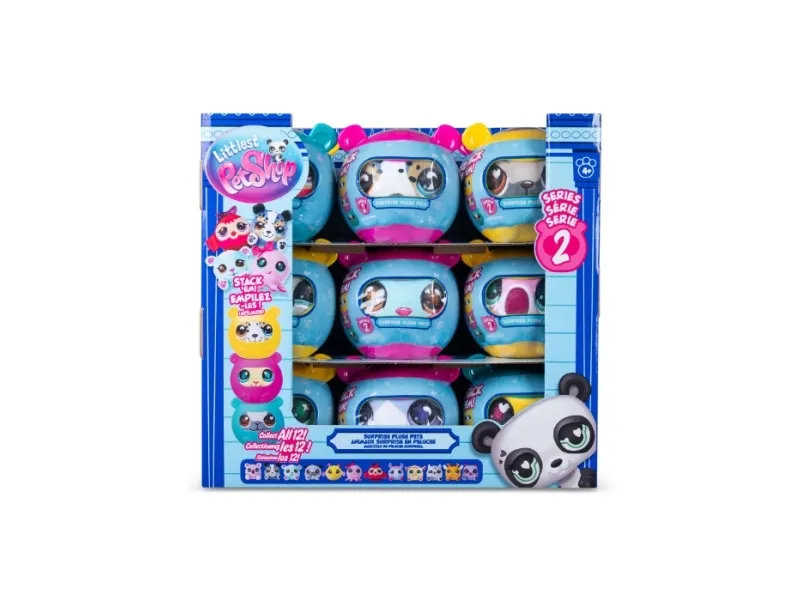 LITTLEST PET SHOP SURPRISE PLUSH PETS ASS CDU W2