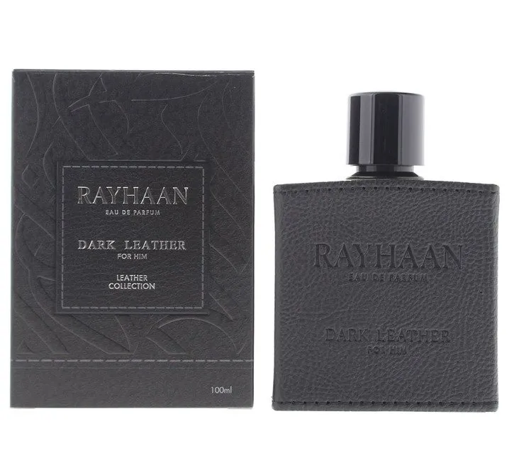 Rayhaan Dark Leather Eau De Parfum 100ml For Men