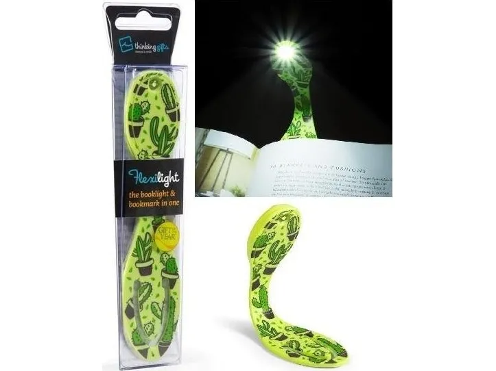 Thinking Gifts Flexilight Cactus skrivebordslampe – leselampe – kaktus