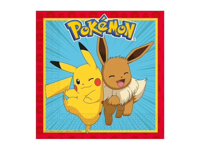 Procos Pokemon papirservietter i 2 lag (98393)