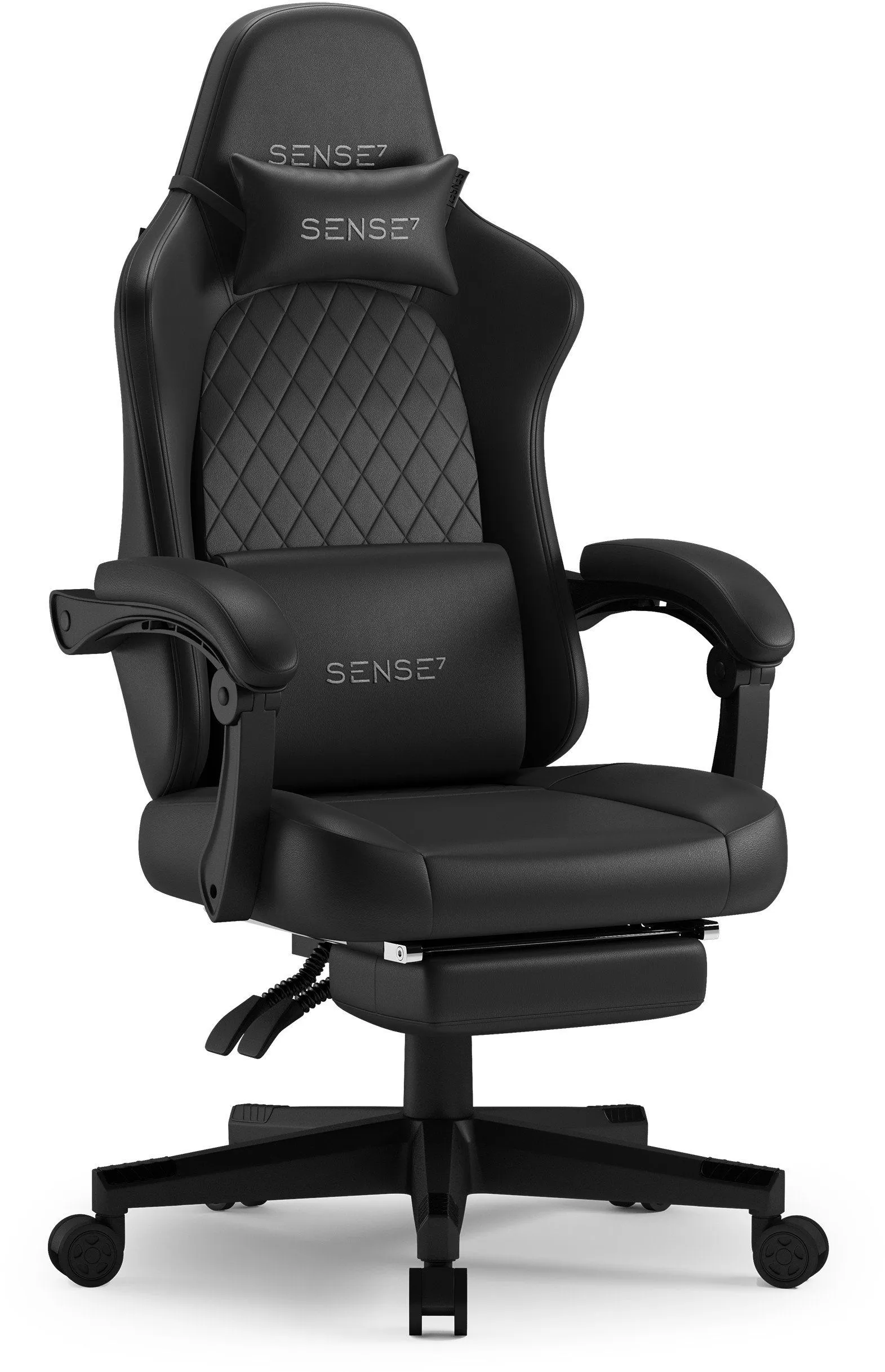 SENSE7 DEVON PU lenestol i svart