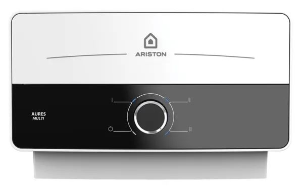 Ariston Aures M5 EU varmtvannsbereder - elektrisk - 5000 W - hvit/svart