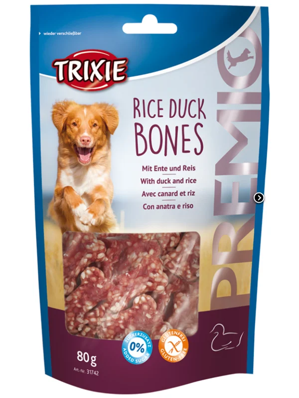 Trixie Premio Rice Duck Bones 80g