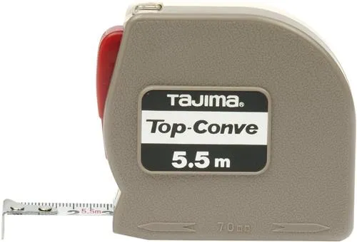 Båndmål Top Conve 5,5 m - Kl. I, 13 mm, Tajima