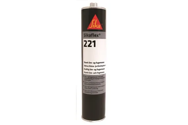 Sikaflex 221 lysgrå 300 ML patron