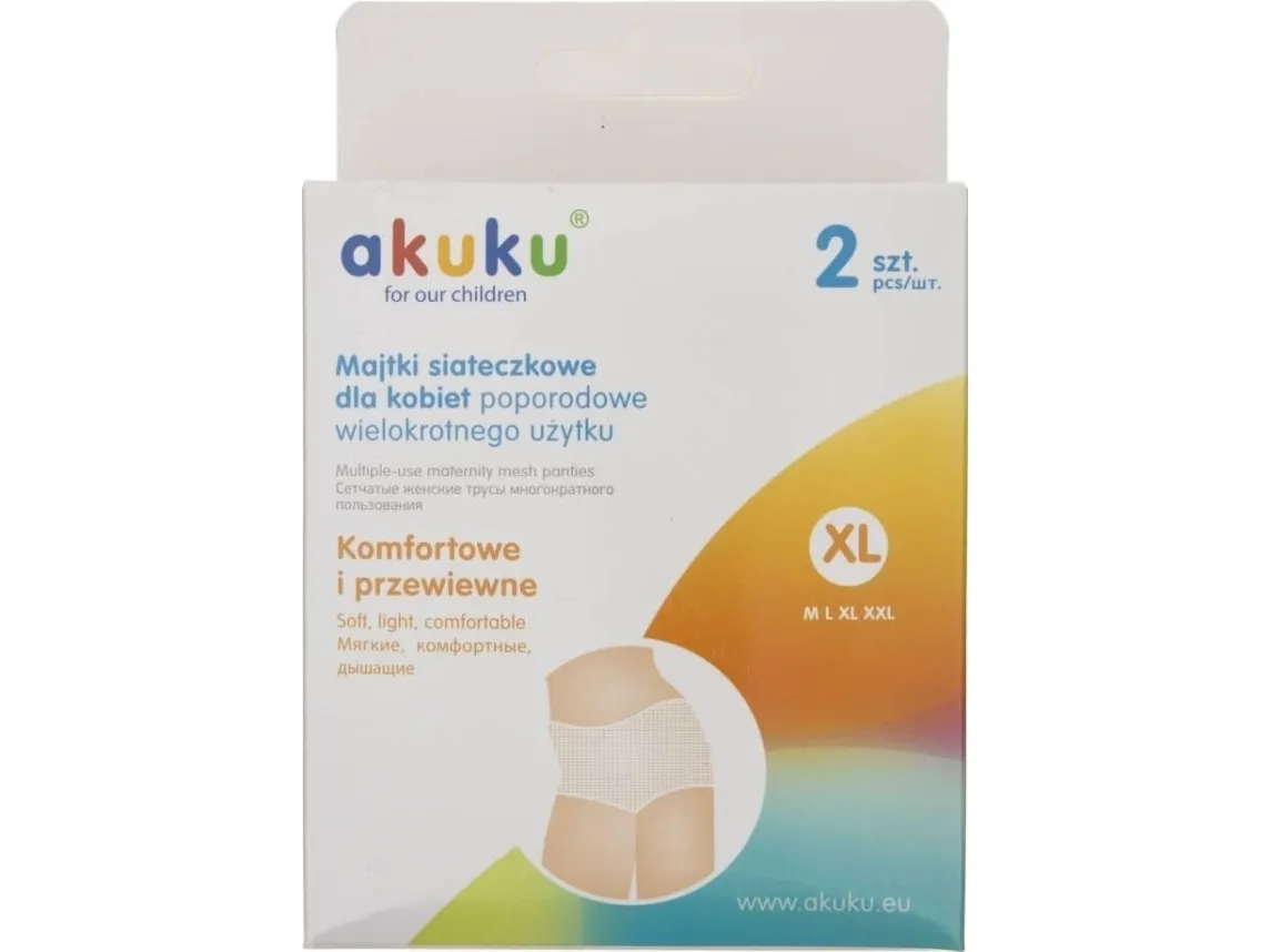 AKUKU A0235 gjenbrukbare mesh-bukser XL