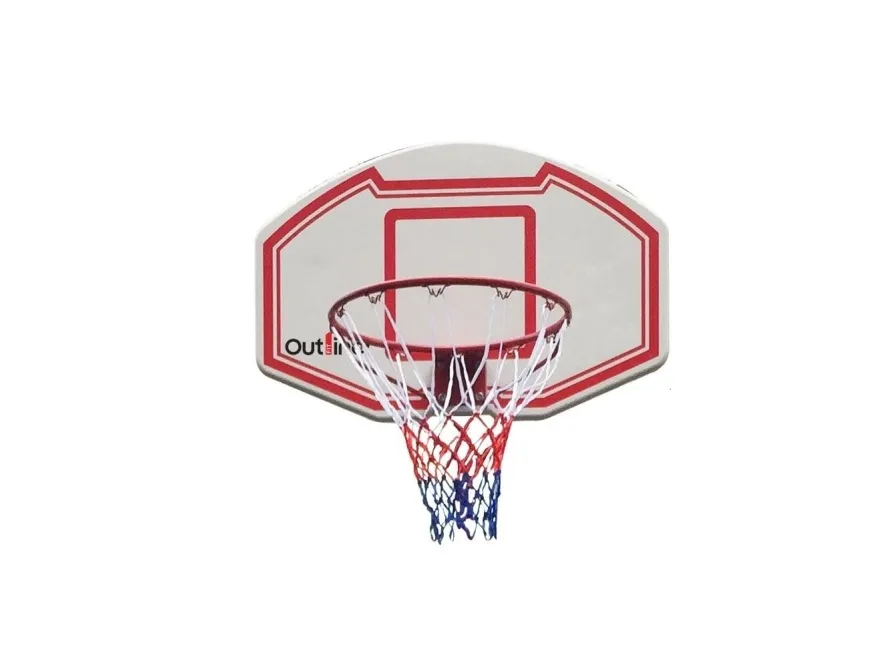 Basketbrett Outliner S005, med bue 45 cm, 90x60 cm