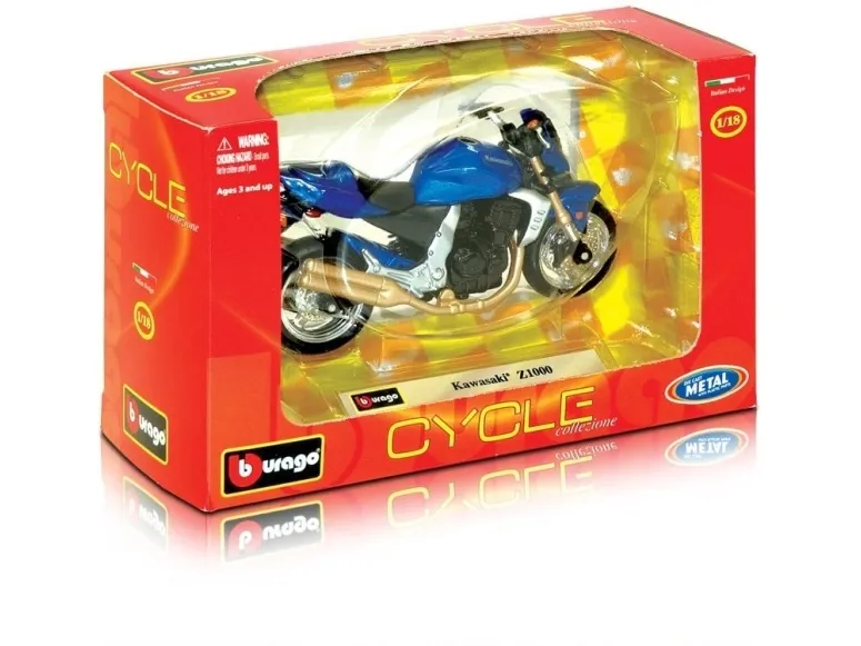 Bburago 1:18 Cycle Assorted- Dispenser