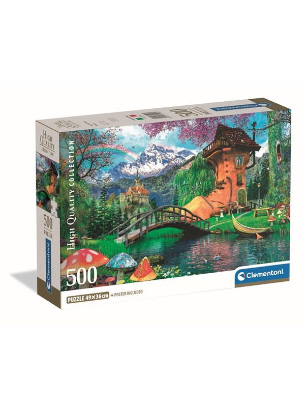 Clementoni Jigsaw Puzzle The Old Shoe House 500pcs. Gulv