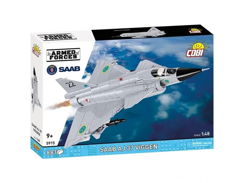 Cobi klosser Saab AJ 37 Viggen 881 deler