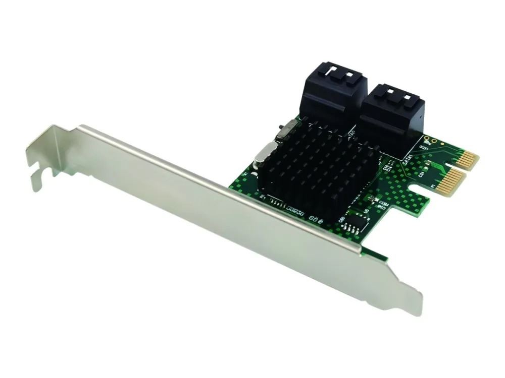 Conceptronic EMRICK03G - Lagringskontroller - 4-kanals - SATA 6Gb/s - PCIe x1