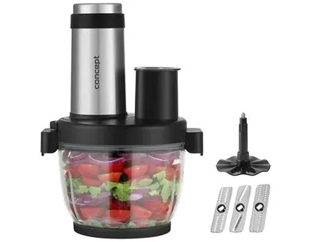 Concept RM3300, 2 l, Svart, Glass, Rustfritt stål, 220 - 240 V, 219 mm