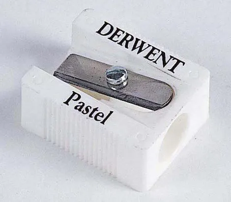 Derwent Pastel/charcoal pencil sharpener plast. Special spidser til pastel/kul blyanter