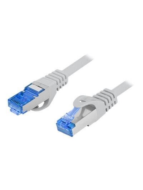 Lanberg patch cable - 10 m - grey RAL 7035 - Grå - 10m