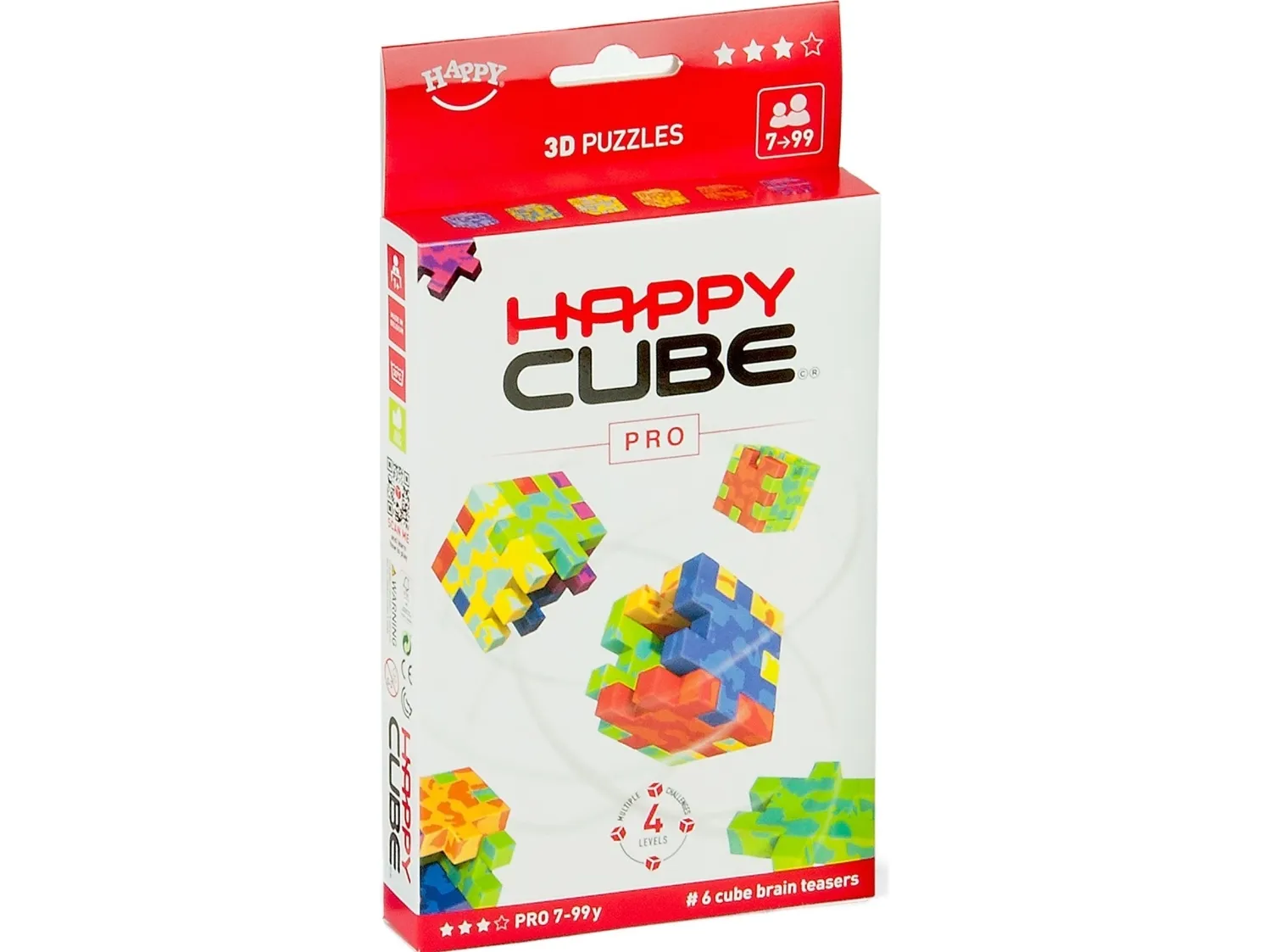 Happy Cube - Pro - 6-farger pakke IUVI Games