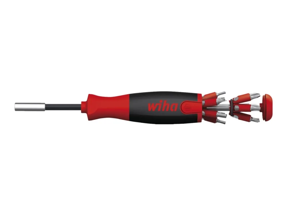 Wiha LiftUp 25 - Skrutrekker med spissett - 12 deler - 6.35 mm