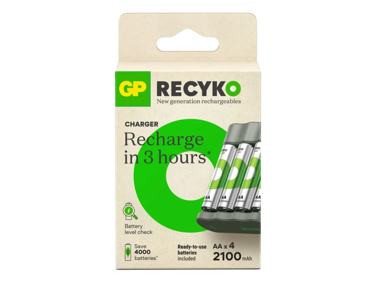 GP - USB-batterilader