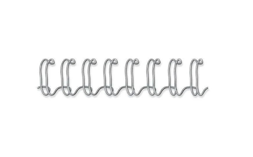 Fellowes - 6 mm - 34 ringer - A4 (210 x 297 mm) - 35 ark - sølv - 100 stk bindestreng - for Fellowes Galaxy 500, Galaxy E, Galaxy Wire, Pulsar 300, Quasar 130, Starlet 90