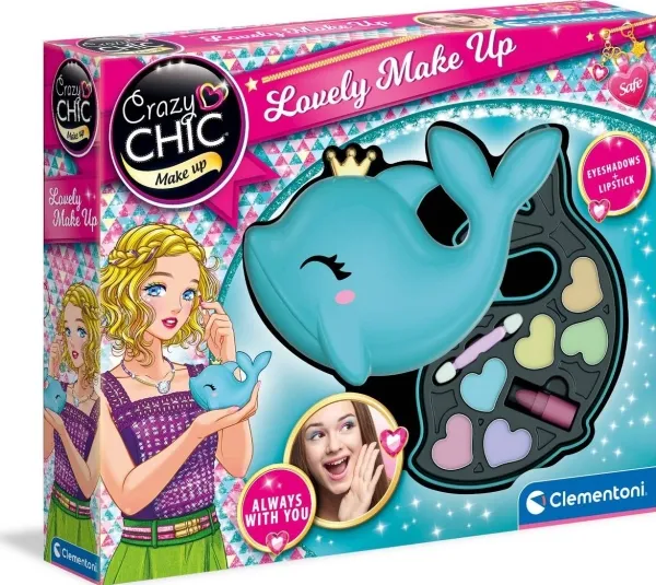 Crazy Chic Mini Dolphin kosmetikkveske
