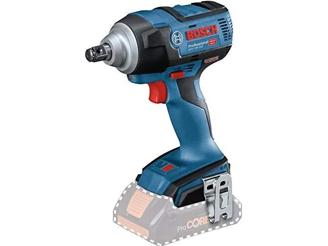 Bosch GDS 18V-300 Professional - Støtskiftenøkkel - trådløs - 1/2 firkantdrev - 300 N·m - uten batteri - 18 V - SOLO