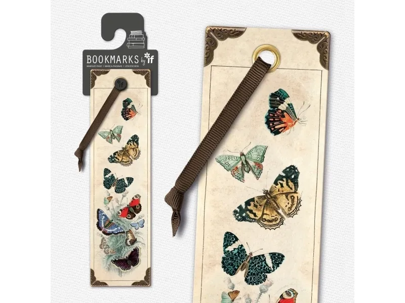 IF bokmerke Vintage - Sommerfugler
