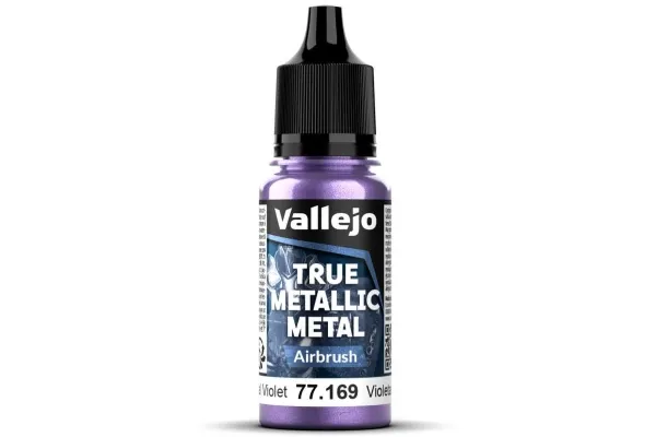 Vallejo 77.169 True Metallic Metal - Airbrush - Celestial Violet (18 ml)