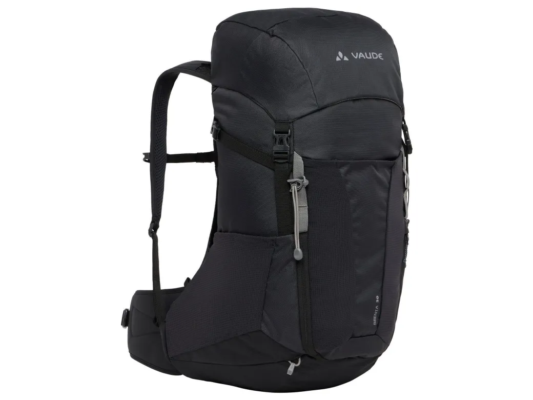 VAUDE Brenta 30, Innvendig ramme, Topp, Bakre polstring, Turgåing, Sort, Voksen