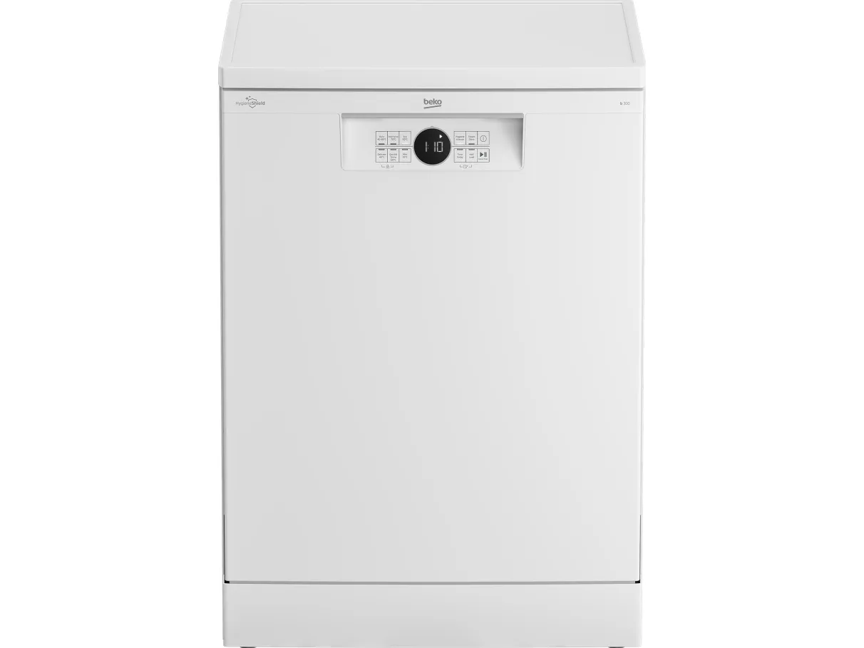 Beko b300 BDFN26530W, Frittstående, Full størrelse (60 cm), Hvit, Knapper, LED, 1,3 m