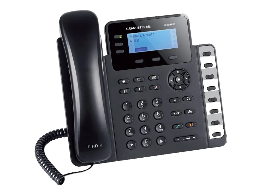 Grandstream GXP1630 - VoIP-telefon - 4-veis samtalekapasitet - SIP - 3 linjer