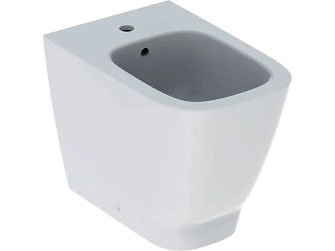 smyle square gulvstående bidet, hvid