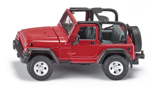 Siku Jeep Wrangler, Bybil, Montert på forhånd, 1:32, Jeep Wrangler, Plast, 3 år