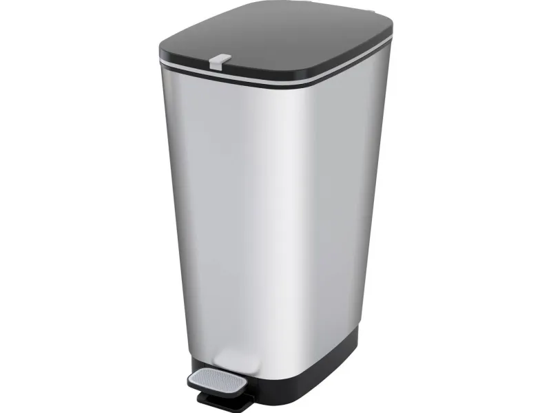 Affaldsspand, CEP®, plast, 45 l, HxBxD: 60,5 x 29 x 44,5 cm, grå