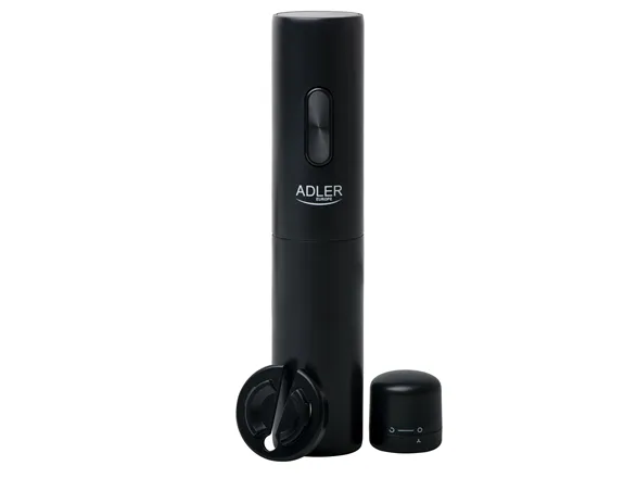 Adler Electric vinkorketrekker - sett AD 4509 - svart one size