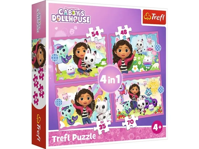 Trefl 34620, 54 stykker, Andre, 4 år