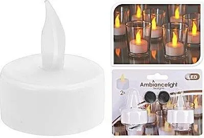 Affek Design sett (2 stk) LED tealight – TEALIGHT 4× h5 cm
