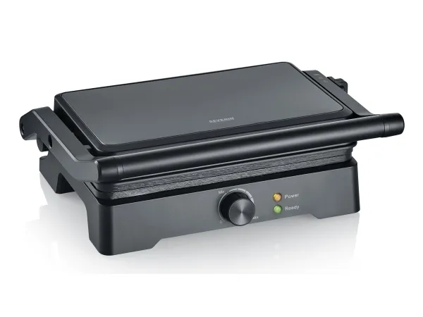 Severin KG 2391 Multigrill XL, Sort, Plast, Rektangulær, Rotasjon, Rist, Keramisk
