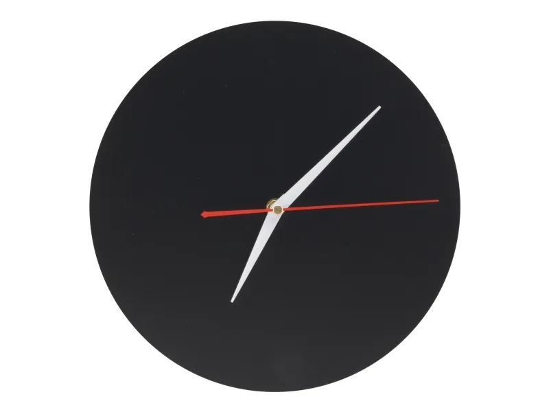 Securit® silhuet Ur tavle i sort