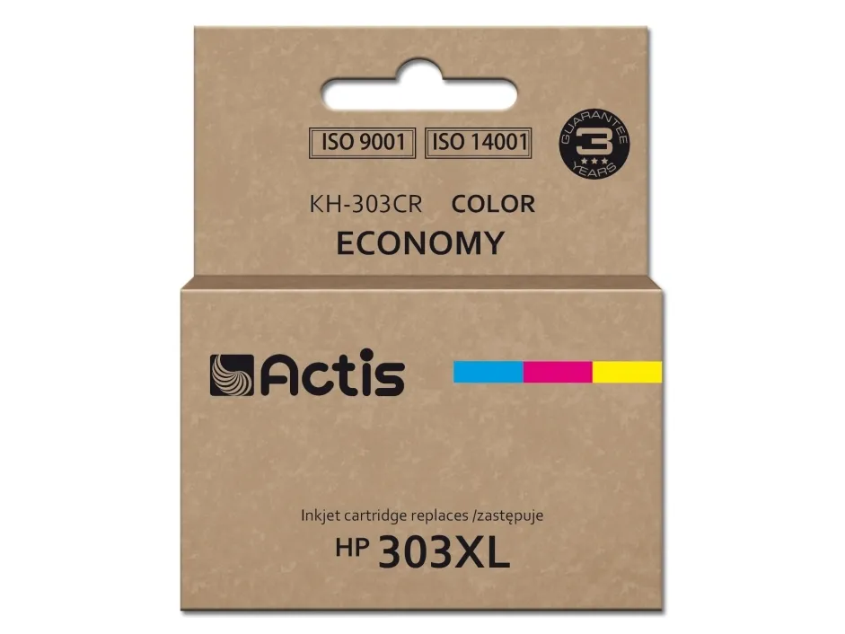 Actis KH-303CR, Kompatibel, Cyan, Fiolblå, Gult, HP, HP ENVY Photo: 6220, 6230, 6234, 7130, 7134, 7830, 7221. HP ENVY: 7220e. HP: 303. HP Envy Insp...