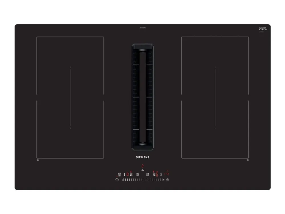 Siemens iQ500 ED811FQ15E - Induksjonstopp med innebygd kapasitet - 80 cm - Uten ramme