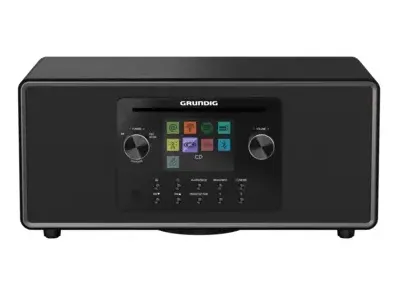 Grundig DTR 7100, Bærbar, Analog og digital, DAB, DAB+, FM, 42 W, TFT, 8,13 cm (3.2)