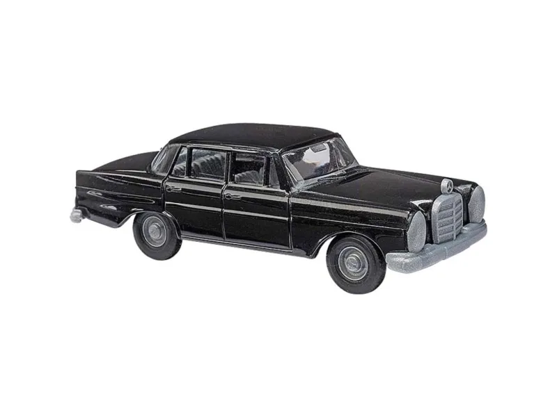 Busch 89100 H0 Personbil modell Mercedes Benz 220 sort
