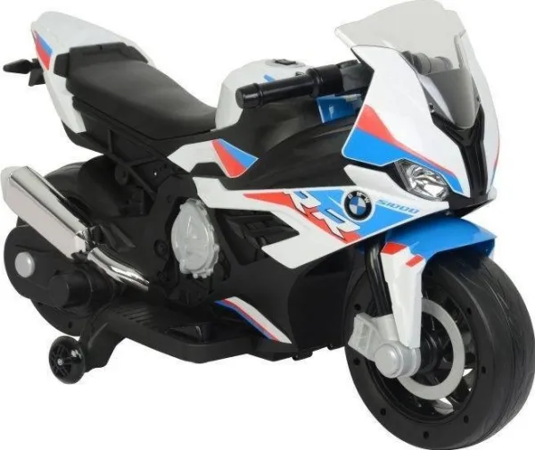 El-motorsykkel for barn Lean Cars BMW S1000RR 2156, hvit